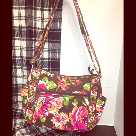 Vera Bradley Bags Vera Bradleys Floral Print Shoulder Bag Cross